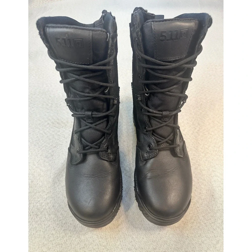 5.11 Tactical ATAC 2.0 8 Storm Waterproof Side Zip Boots Black 12392ABR Mens 9